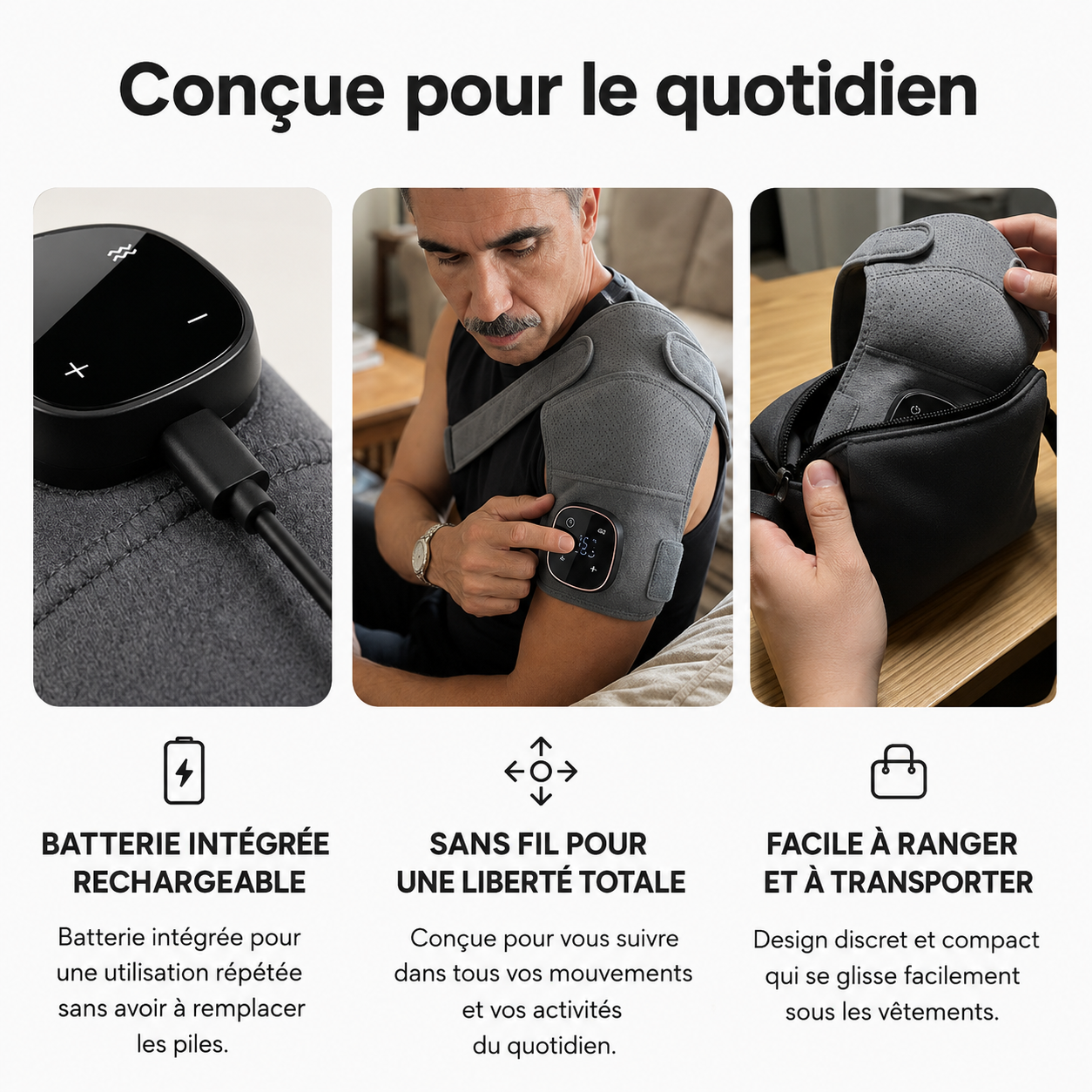 Épaulière Triple Action ErgoDream™