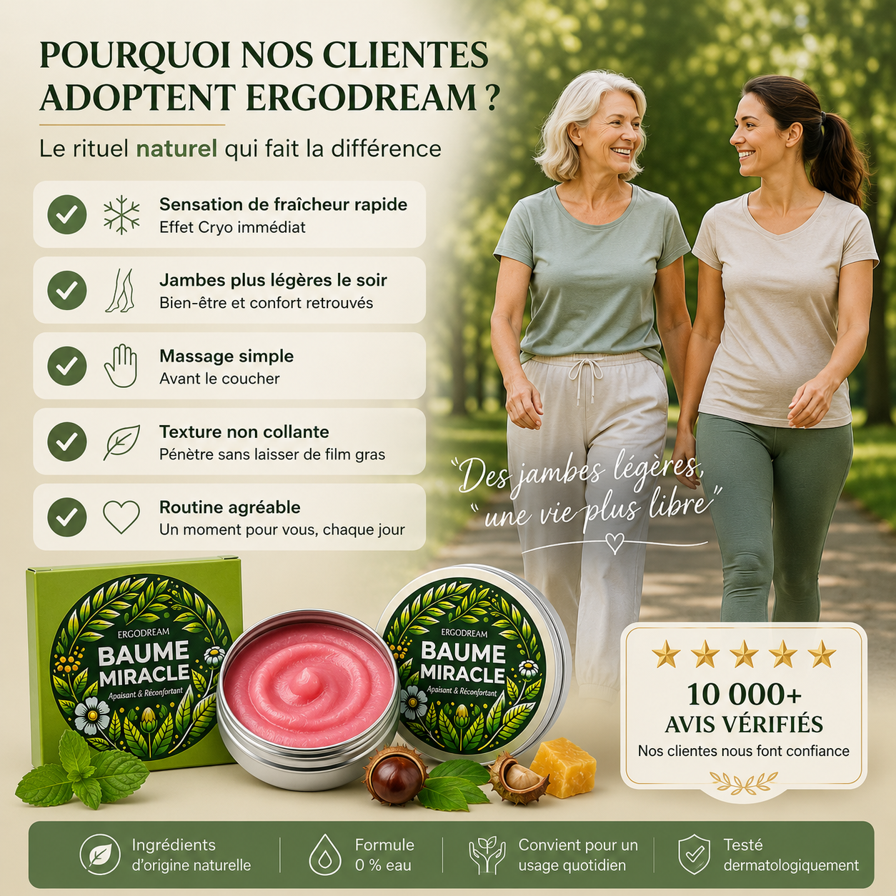 Cryo-baume Ergodream